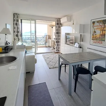 Apartment With Ac Terrace Sea View Swimming Pool Parking -benakey Cannes